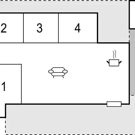 Four-bedroom In Lundby Stationsby